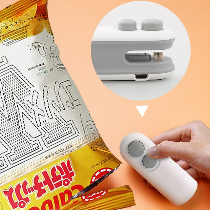 Seal and Save – Portable Snack Bag Sealer