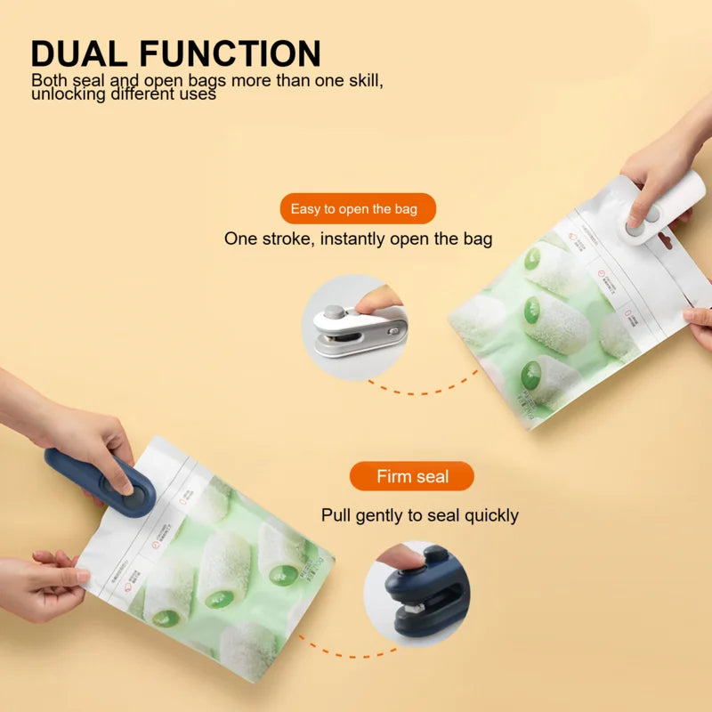 Seal and Save – Portable Snack Bag Sealer